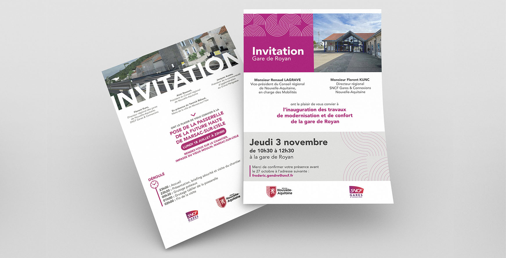SNCF - Invitations
