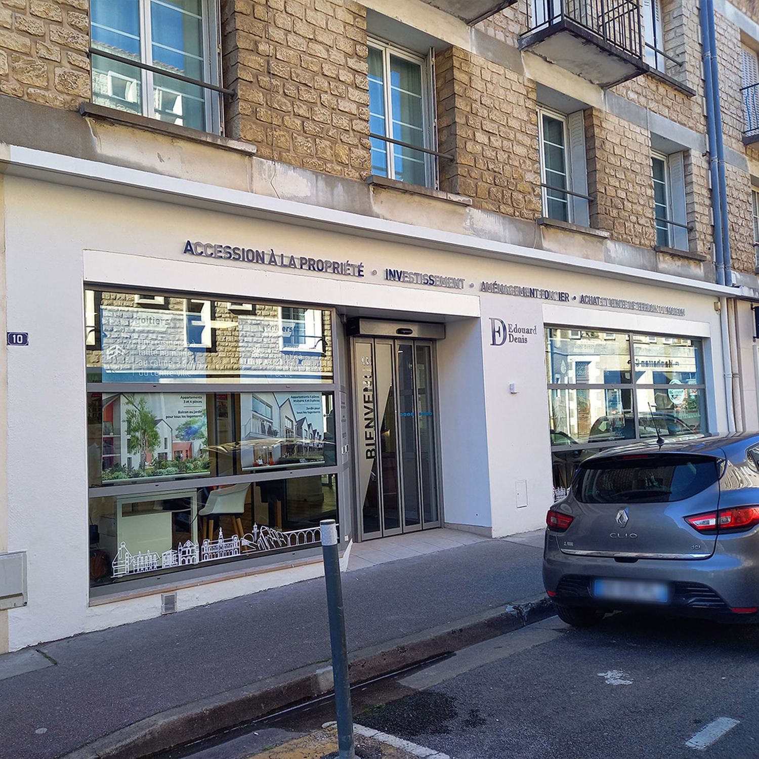 Façade magasin Poitiers