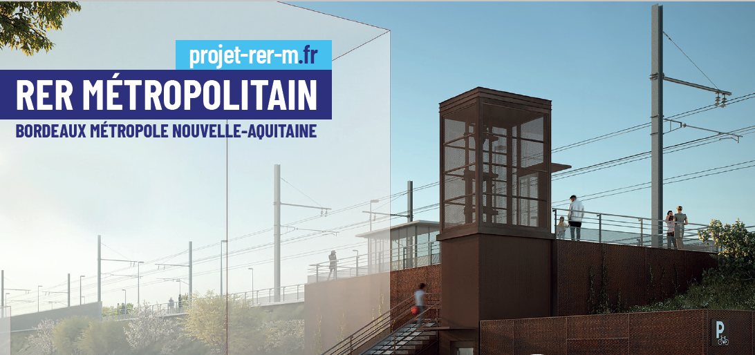 Communication événementielle : pose de la première pierre de la future halte ferroviaire et du Pôle d’Échanges Multimodal du Bouscat Sainte-Germaine