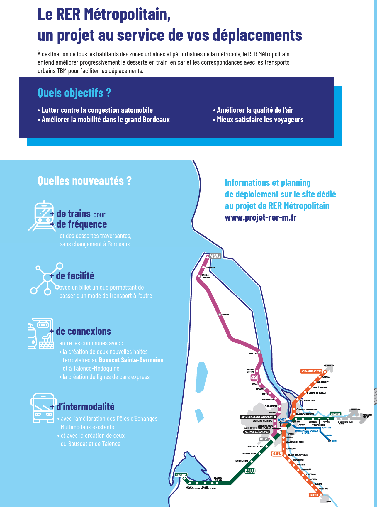 Plaquette pose première pierre Bouscat SNCF