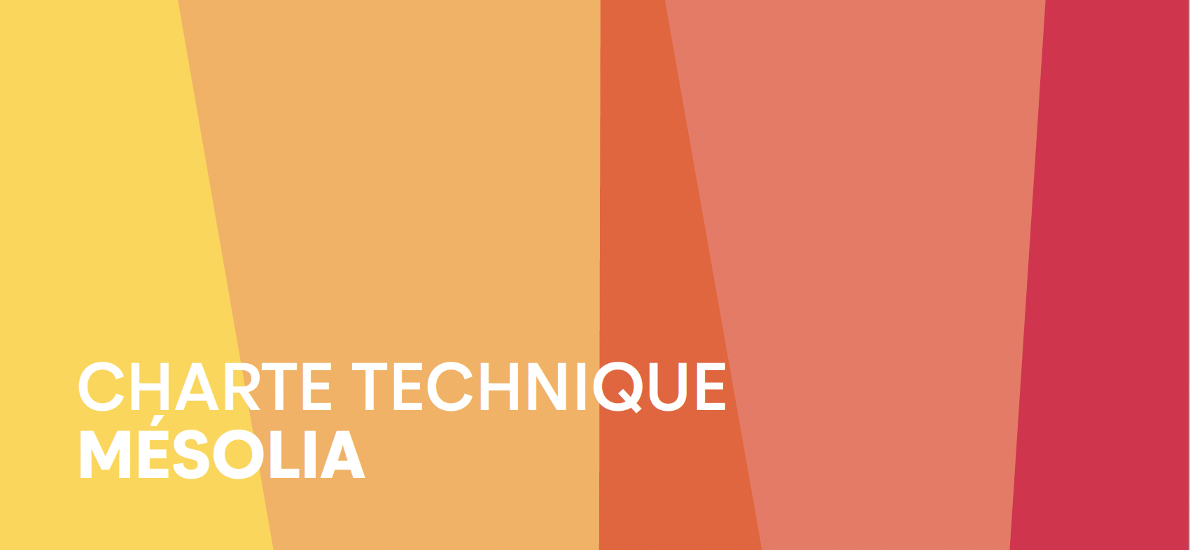 Charte technique signalétique mésolia