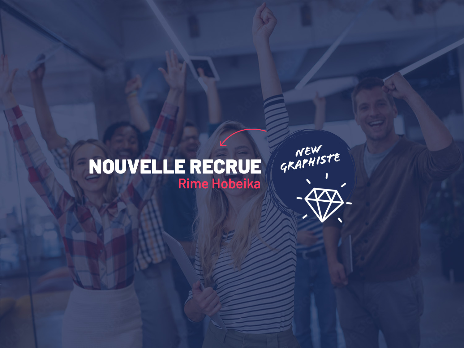 Recrutement : une nouvelle graphiste édition/print a rejoint le studio !