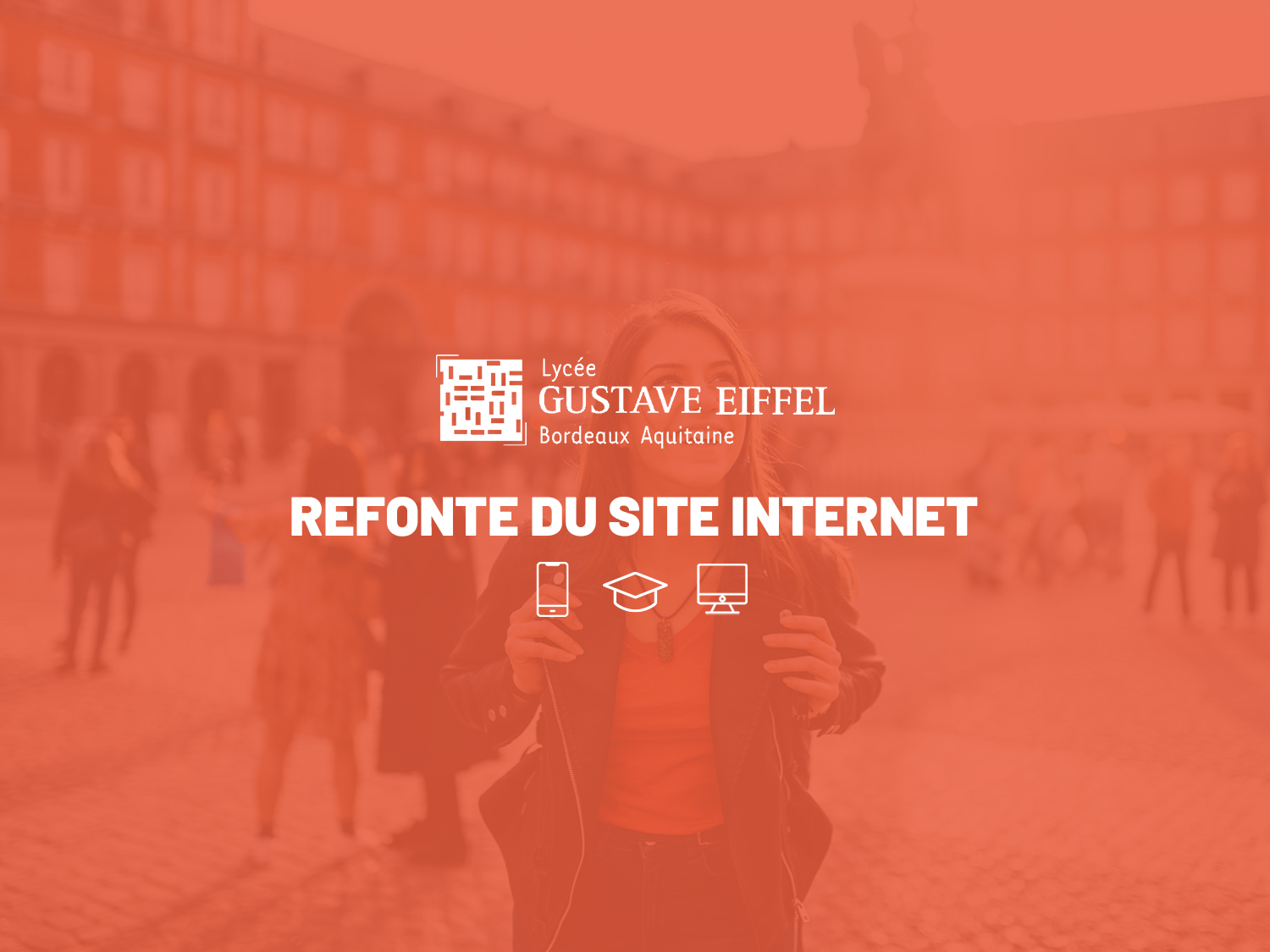Nouveau site Internet pour le Lycée Gustave Eiffel 