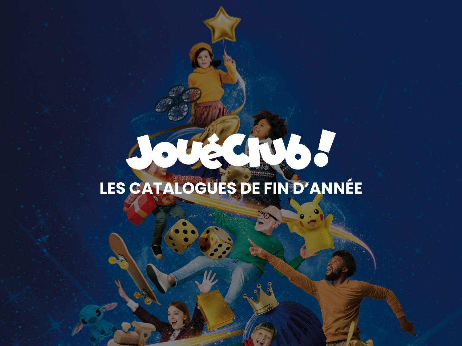 Plongez dans la magie de Noël avec le catalogue de fin d’année JouéClub !